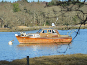 River boat moored